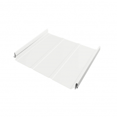 Кликфальц Pro Line Grand Line 0,45 Drap с пленкой на замках RAL 9003 сигнальный белый