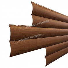 Сайдинг МП Woodstock-Н-28х330 (ECOSTEEL_MA-01-МореныйДуб-0.5)