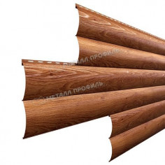 Сайдинг МП Woodstock-28х330 (ECOSTEEL_T-01-ЗолотойДуб-0.5)