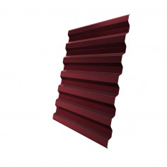 Профнастил C21R 0,5 Satin Matt TX RAL 3005 красное вино