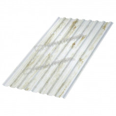 Профилированный лист МП-20x1100-R (ECOSTEEL_MA-01-Беленый Дуб-0,5)