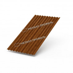 Профилированный лист С-21x1000-B (ECOSTEEL_MA_Д-01-МореныйДуб-0,5)
