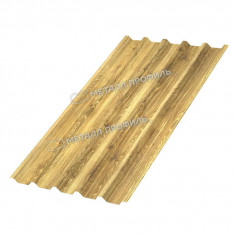 Профилированный лист С-44x1000-A (ECOSTEEL_T-01-ЗолотойДуб-0,5)