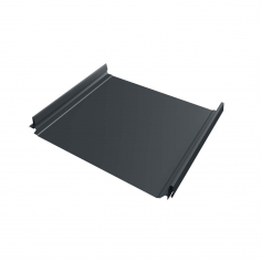 Кликфальц Pro Grand Line 0,5 Satin с пленкой на замках RAL 7016 антрацитово-серый