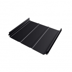 Кликфальц Pro Line Grand Line 0,45 PE с пленкой на замках RAL 9005 черный