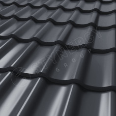 Металлочерепица СМ Классик PURRUS® RAL 7024 0.50
